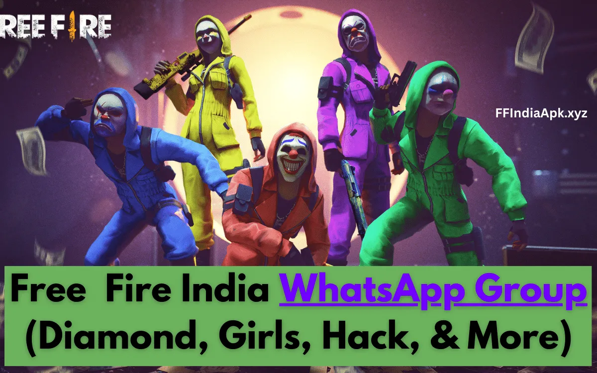 Free Fire India WhatsApp Group