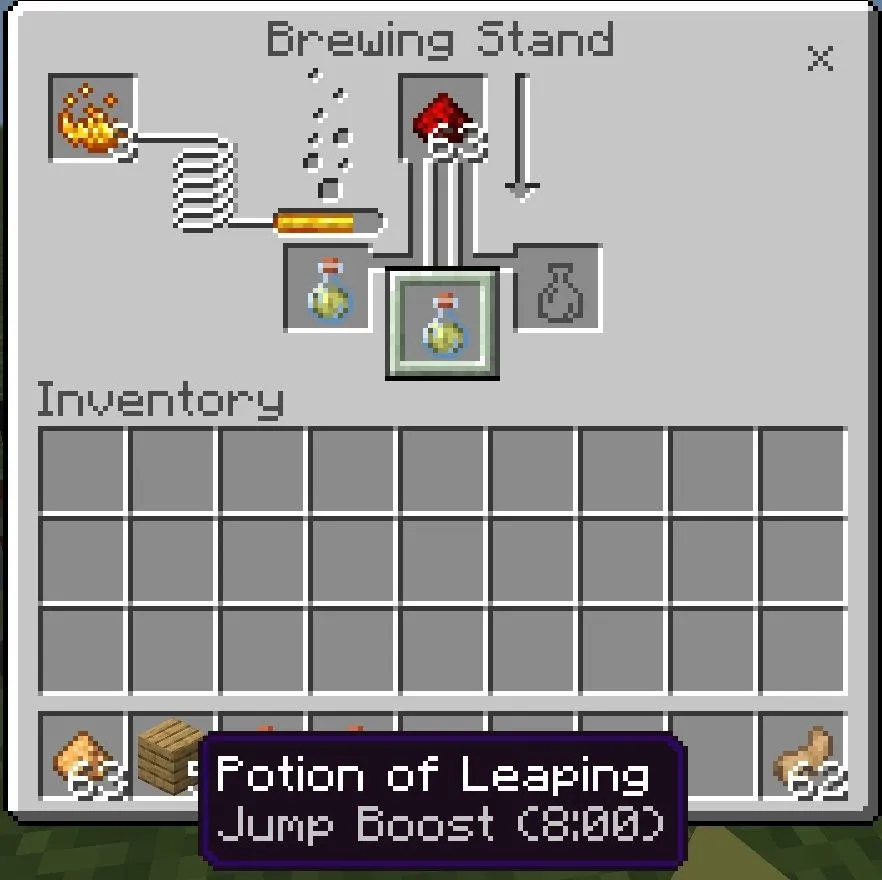 Leaping Potion for 8 Min