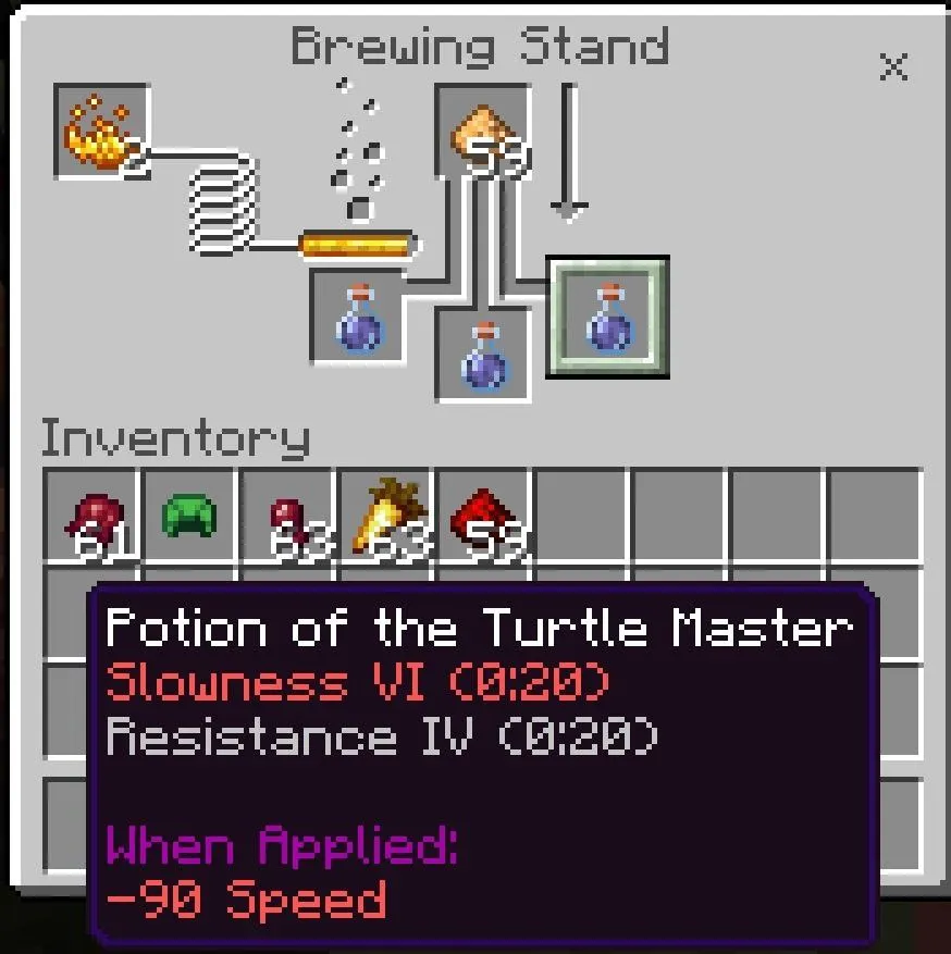 Potion of TUrtle Master Upgraded Version